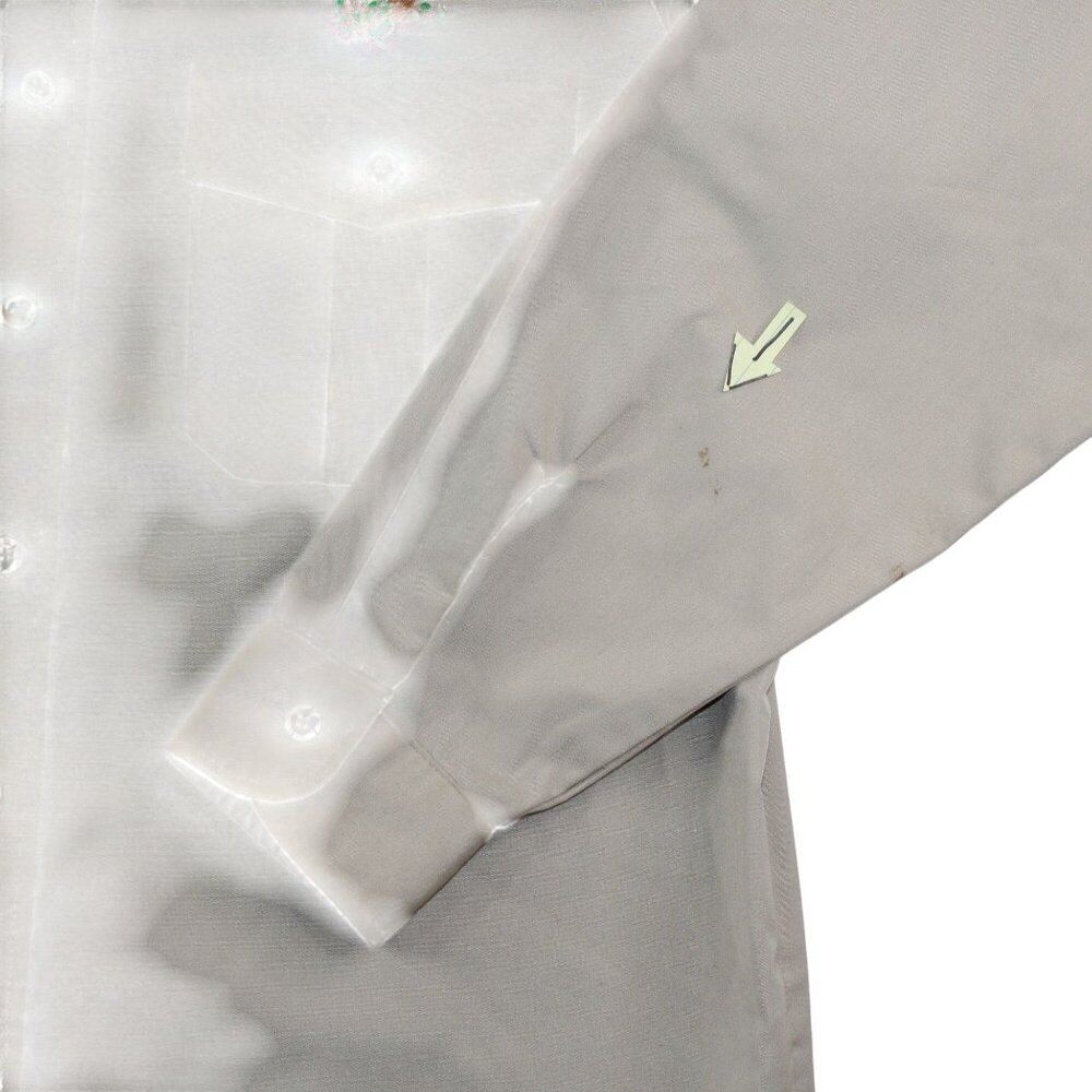 Outdoors Impression Mens Large Khaki Brown Shooting Hunting Long Sleeve Shirt - Picture 13 of 16